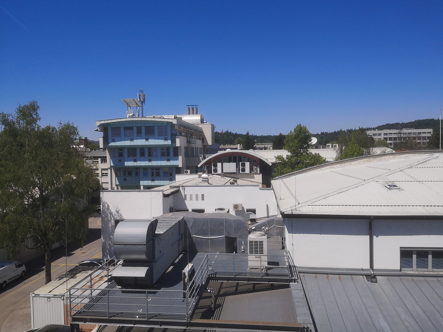 Institut Jožef Štefan Ljubljana, Meritve hrupa in predlog ukrepov na več objektih